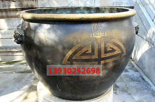 北京故宫铜大缸 风水铜缸铸造