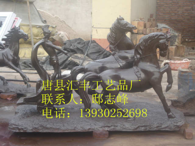 广场铜马雕塑摆件