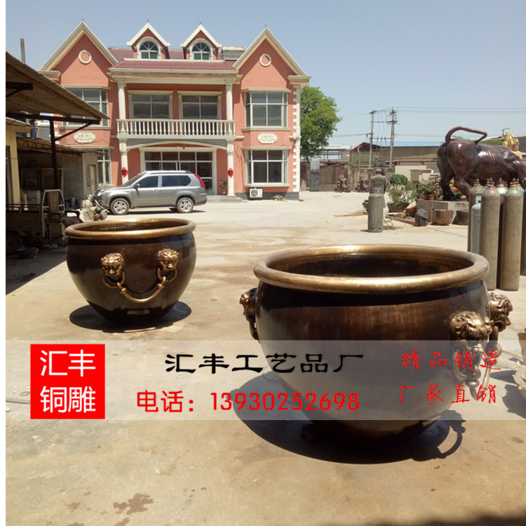 广东有定做铜缸工艺品厂家吗？