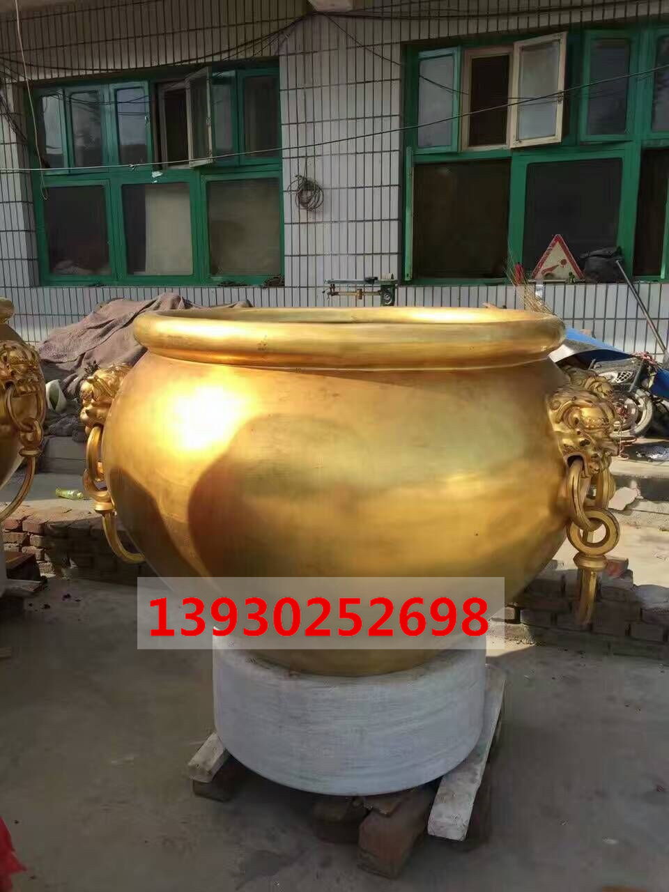 1.6米鎏金铜大缸制作价格