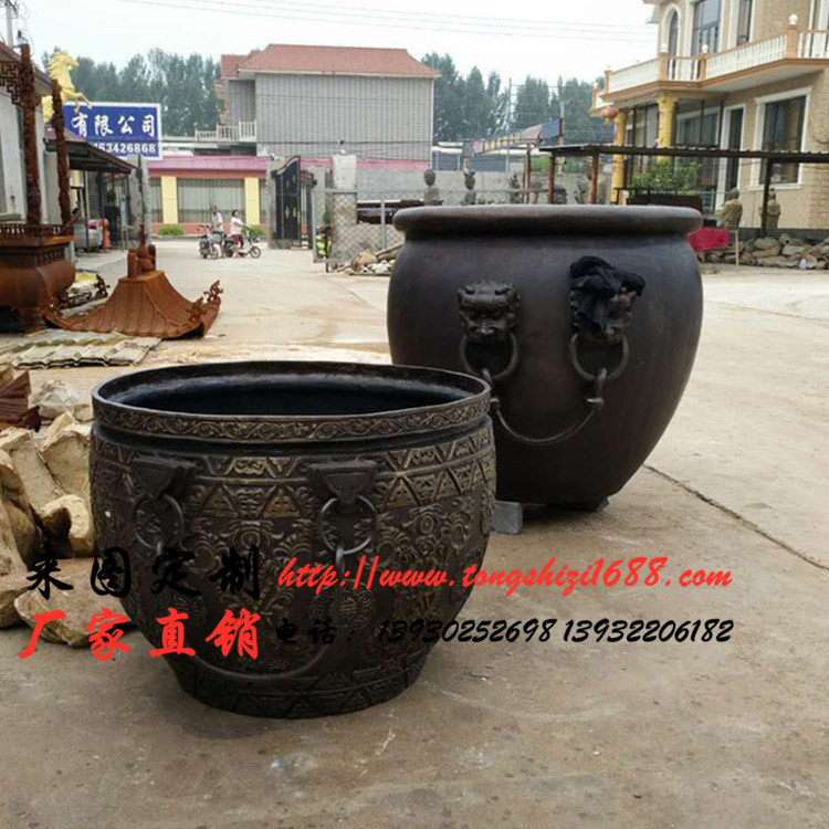 青铜缸设计_北京青铜缸铸造厂