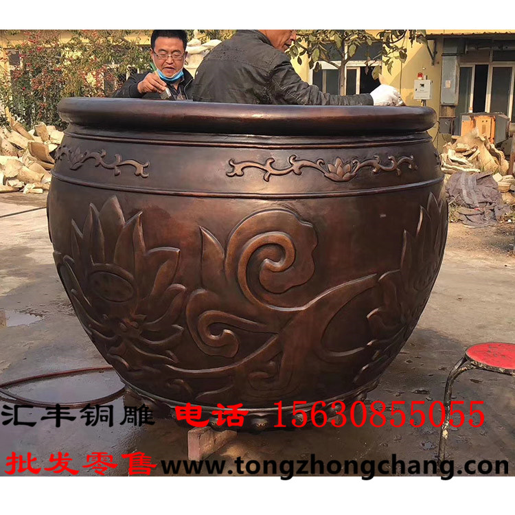 大型铜水缸