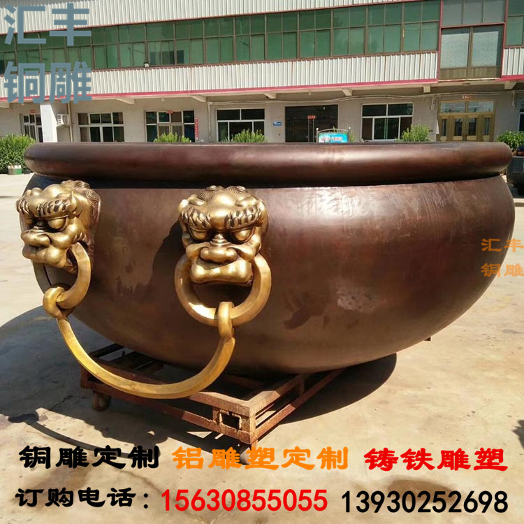 铜缸雕塑价格决定因素主要在于工艺、材质